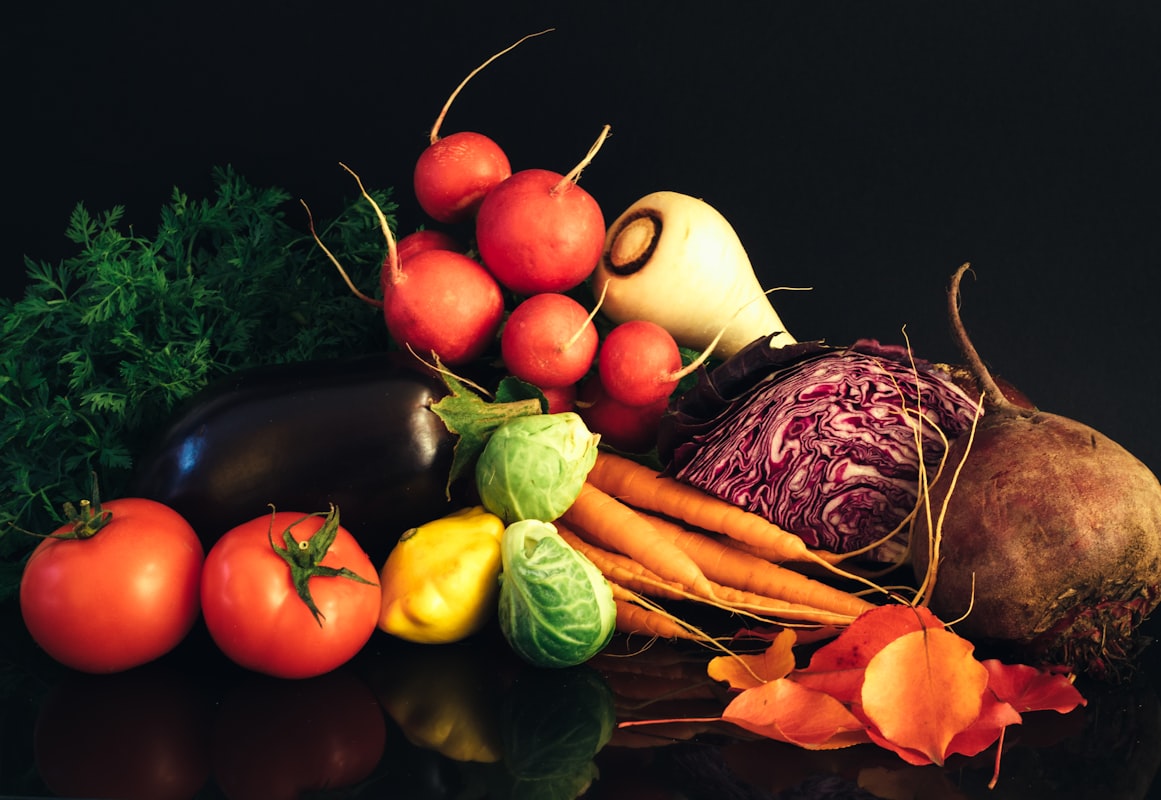 Insalata fresca con verdure miste
